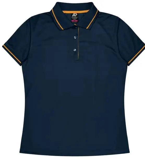 Aussie Pacific Cottesloe Lady Polo Shirt 2319  Aussie Pacific NAVY/GOLD 6